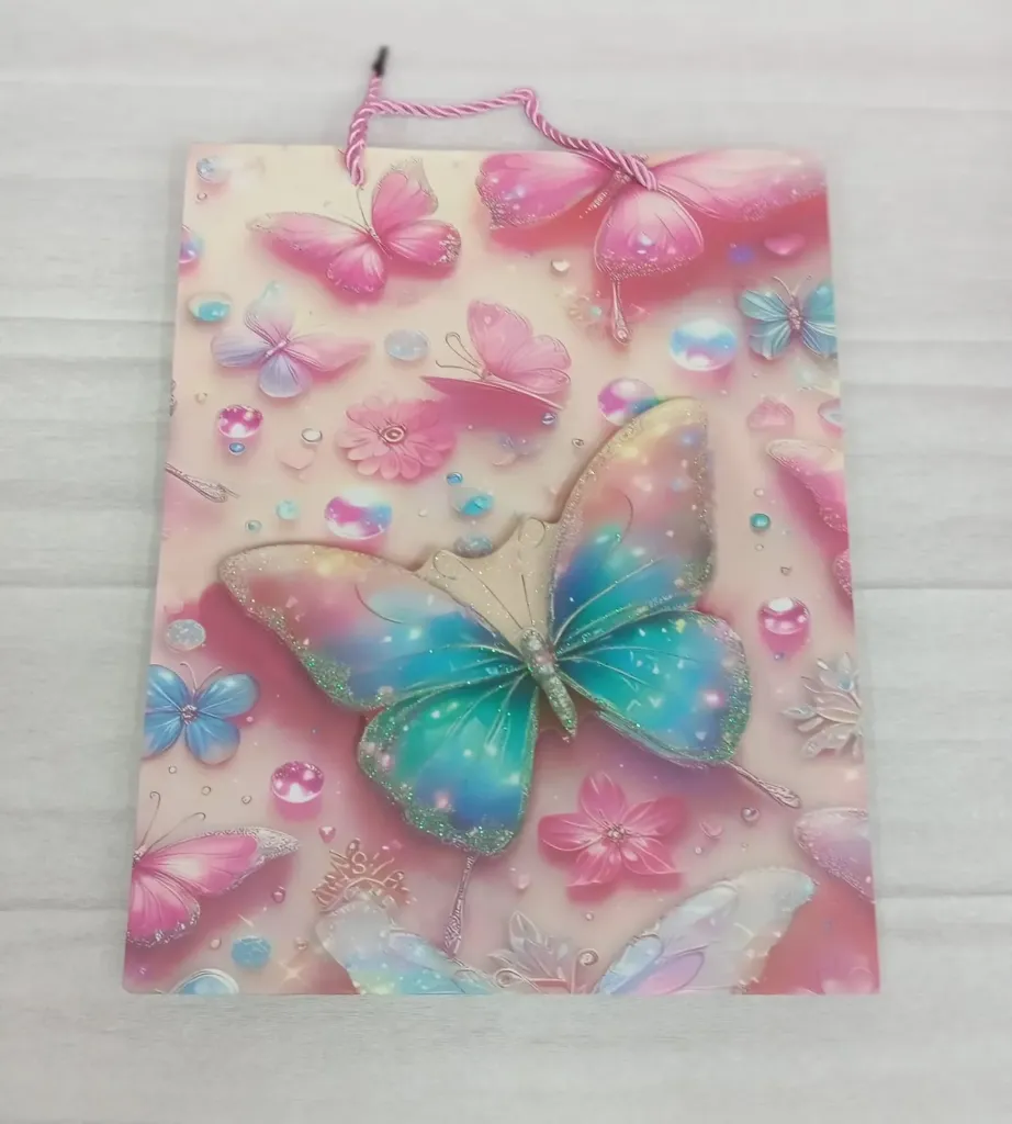 Bolsa Mariposa En 3D