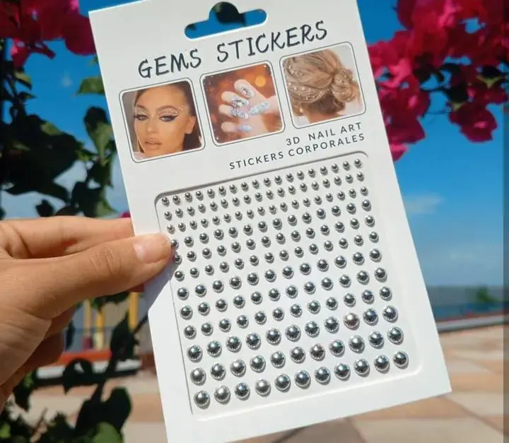 Gemas Stikers 3D Ref. 711