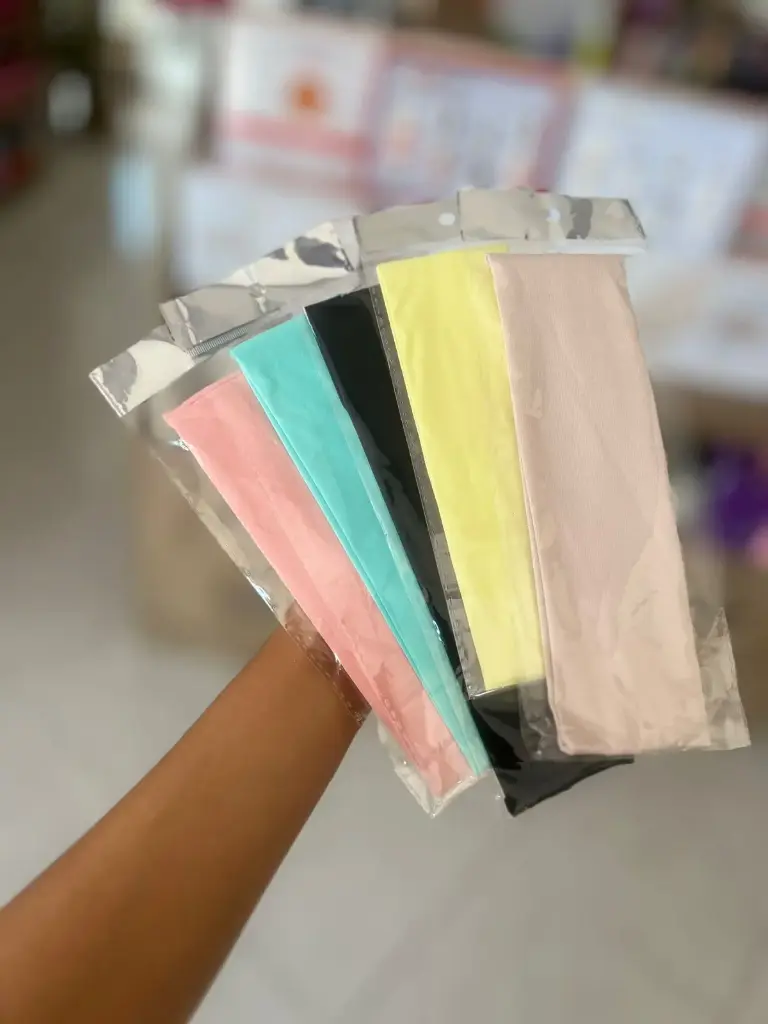 Balaca En Tela Gruesa Lisa Colores