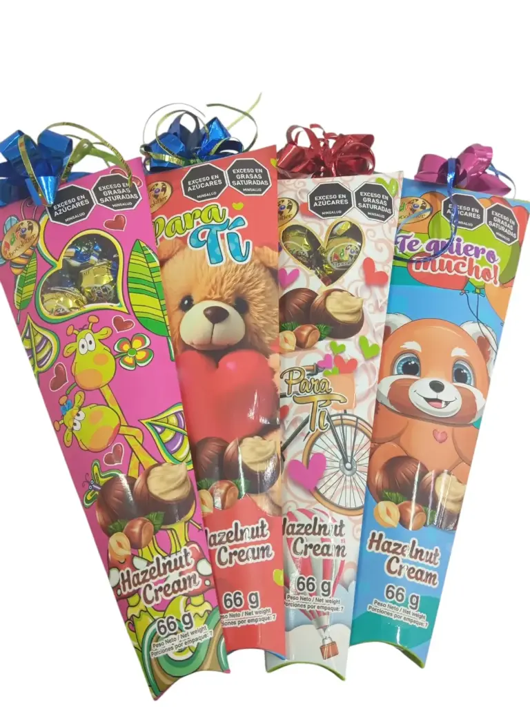 Conos Chocolate Relleno De Avellana 66G