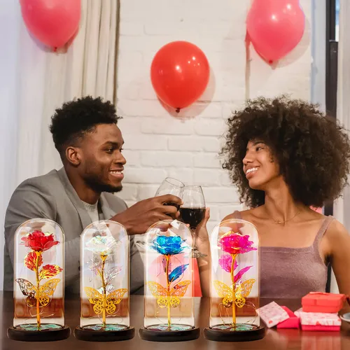 Cúpula De Cristal Rosa 