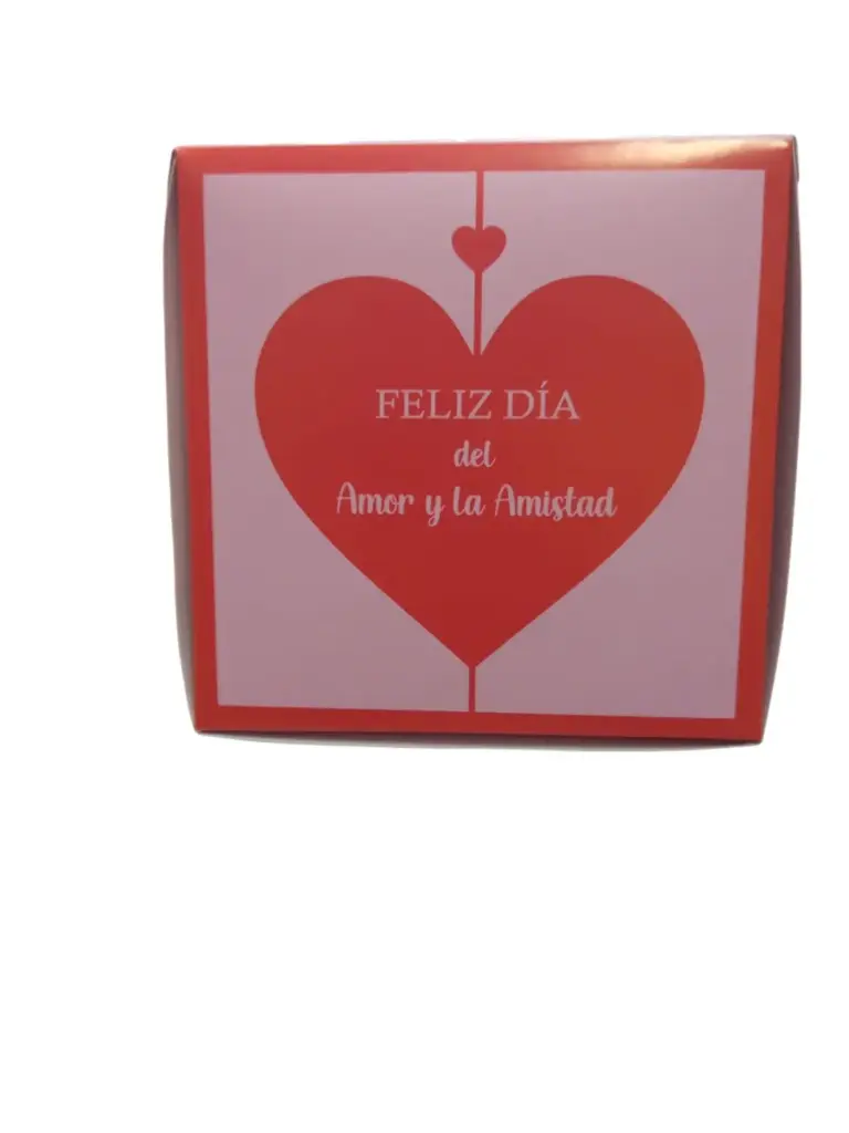 Caja Rosa Amor Y Amistad