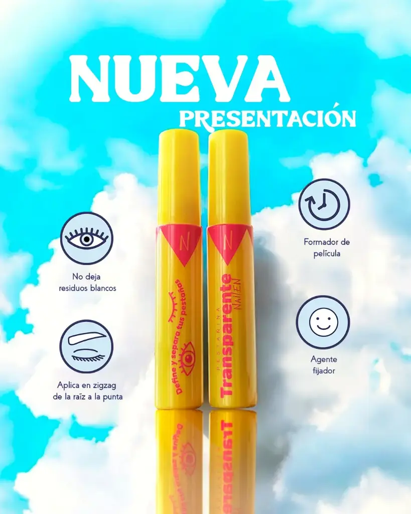 Pestañina Transparente Nailen