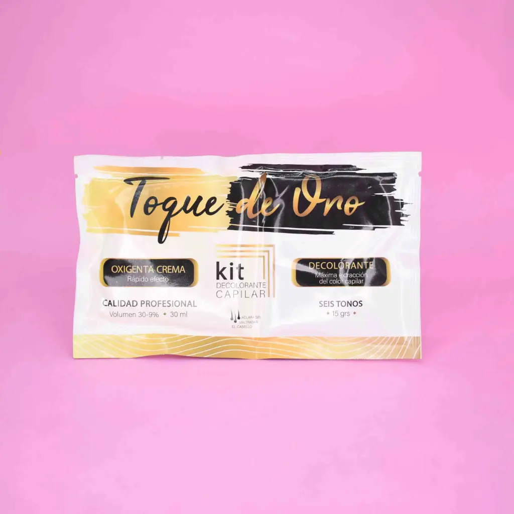 Toque De oro Kit Decolorante 