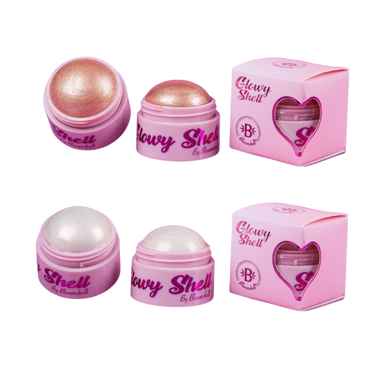 Iluminador En Crema Glowy Shell Bloomshell 