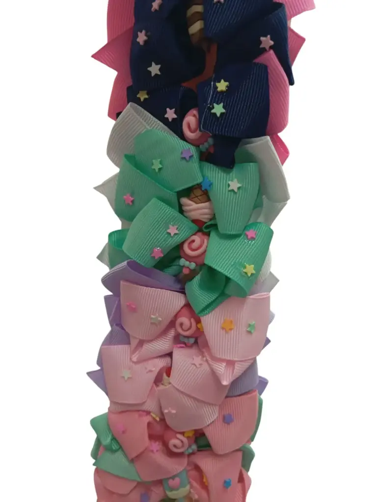 Pinza Moño Niña Heladitos