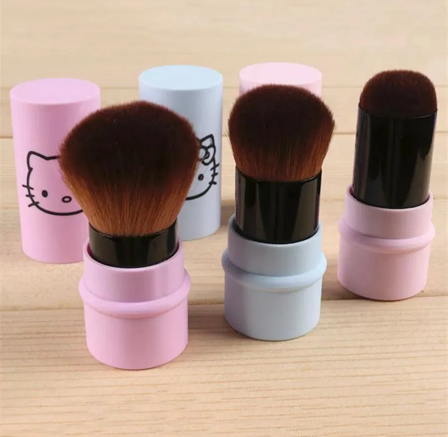 Brocha Para Rubor Retractil Hello Kitty  