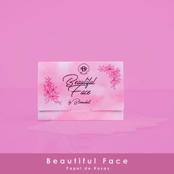 Beautiful face (papel de Rosas) Bloomshell