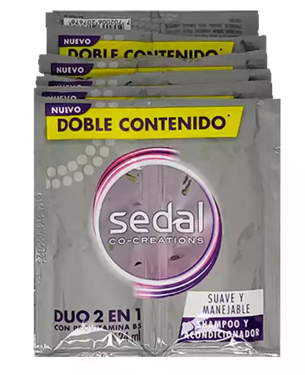 [ENC0000000001738CAP] Shampo + Acondicionador Sedal Sachet 24ml