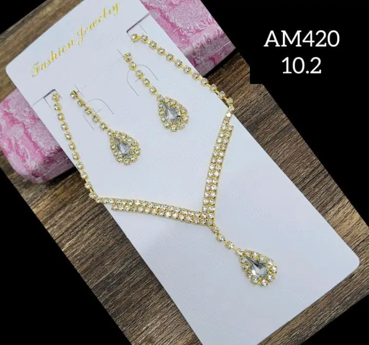 Set De Collar Fashion Jewelry