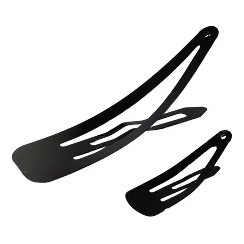 [ENC1763] Pinza Tik Tak Sencilla Negra