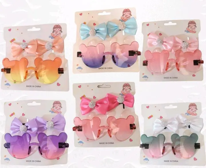 Set De Moñas Y Gafas 