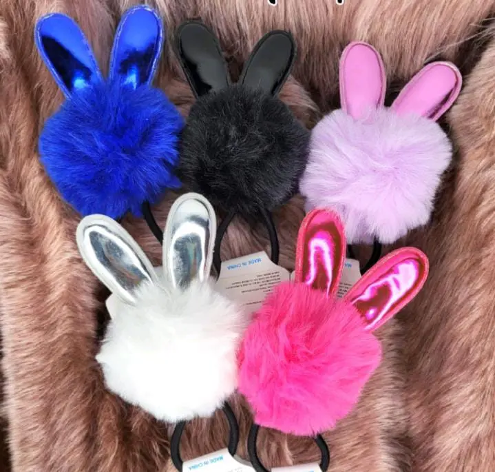 Moña Pompón Conejo 