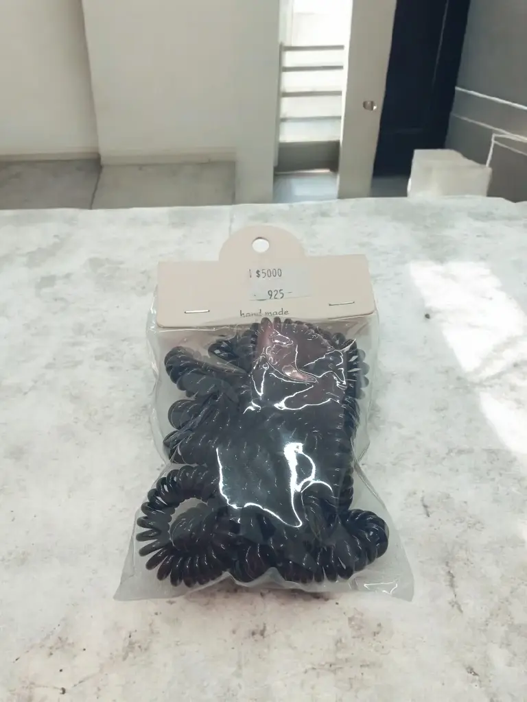 Moña Cable De Telefono X10 Hand Made