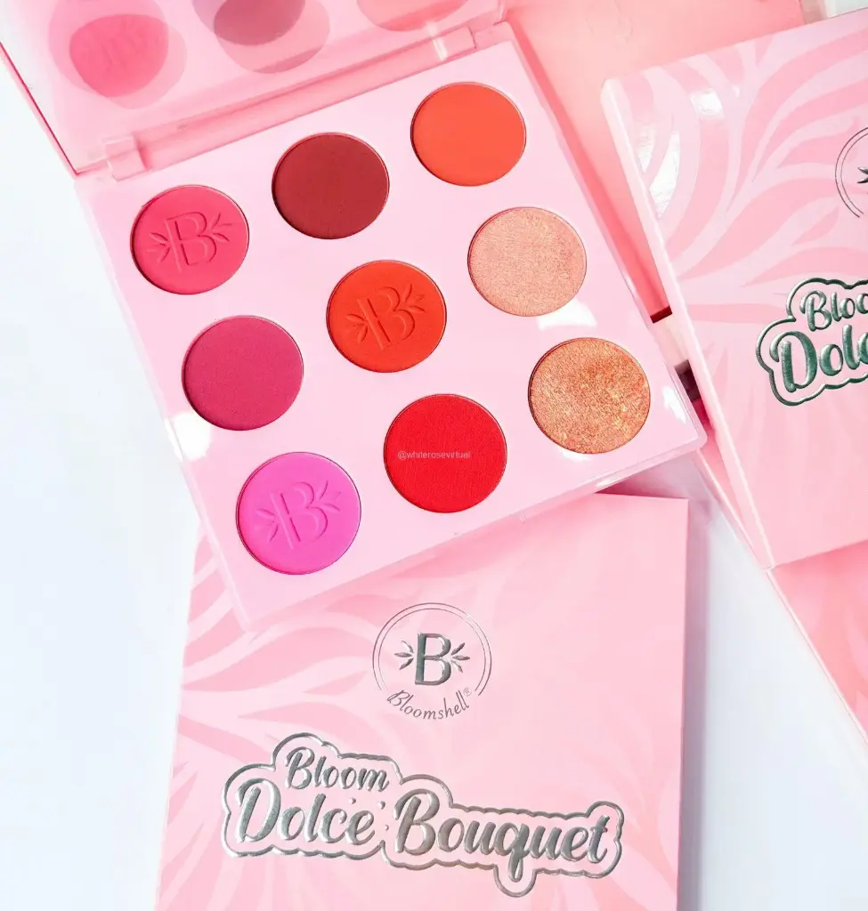 Paleta Rubores Bloom Dolce bouquet Bloomshell 