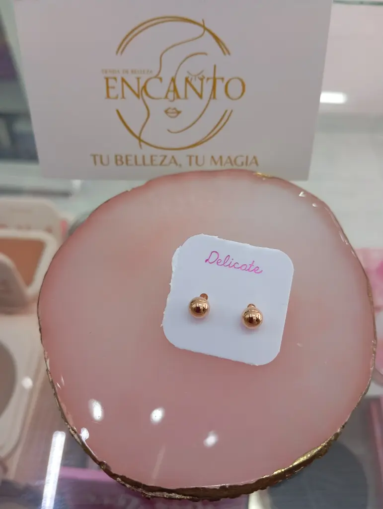 Topo Acero Balin Liso Dorado