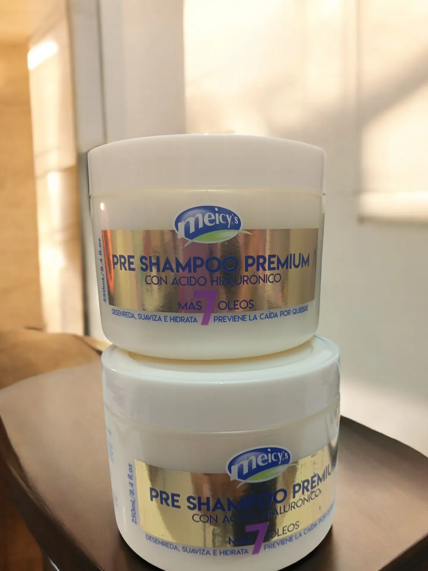 Pre Shampoo Meicy, S Premium Con Acido Hialuronico Mas 7 Oleos