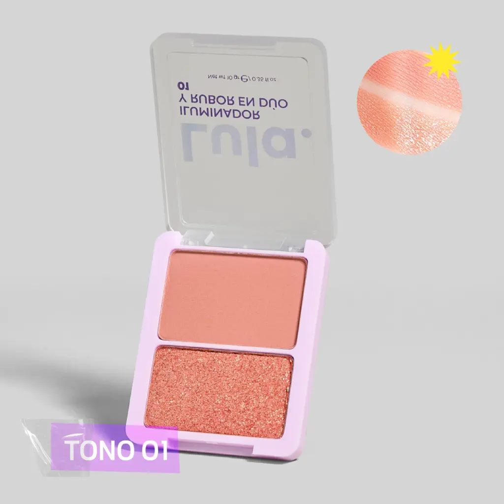 Iluminador y Rubor en Dúo