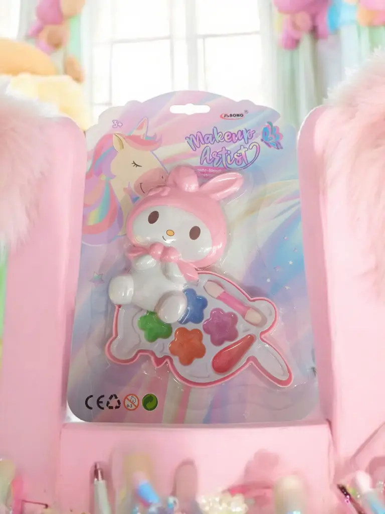 Set Infantil de Brillos Labiales Conejito x5 