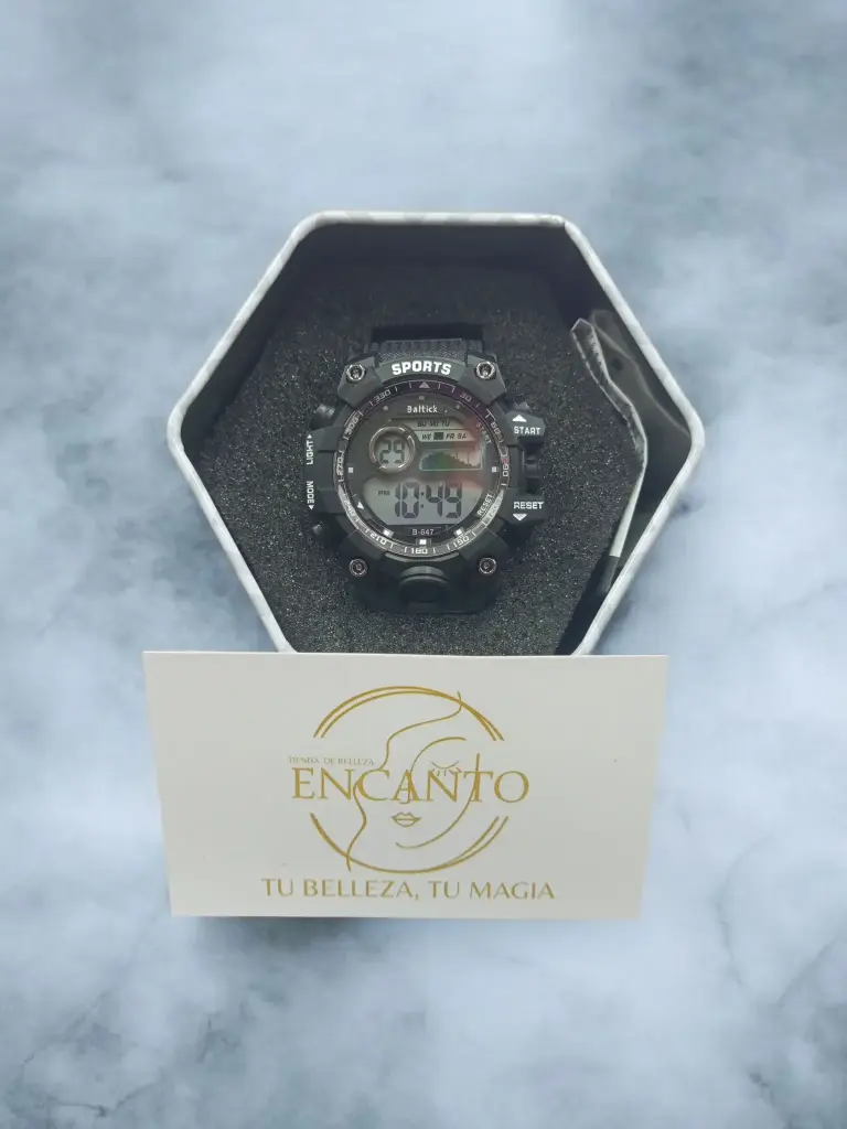 [ENC1228ACC] Reloj Digital Waterproof Unisex ⌚💧