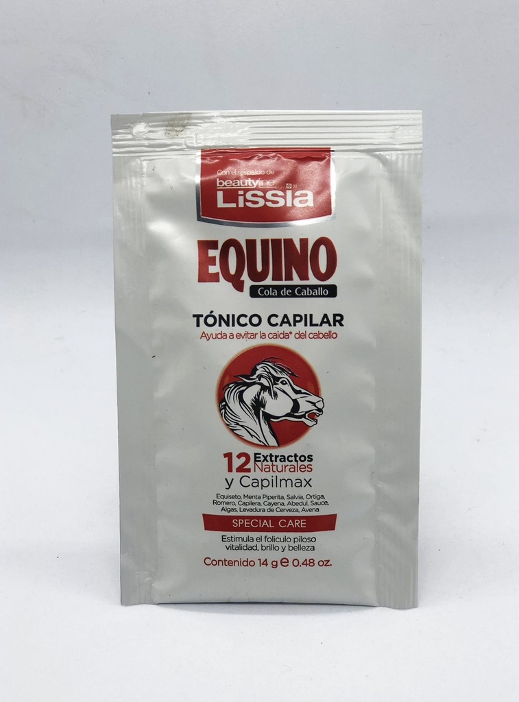 Tónico Capilar Equino Lissia Sachet 14g