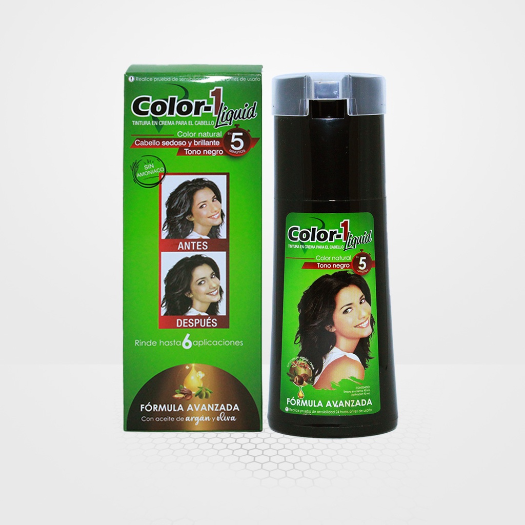 Tinte En Crema Color-1 Sin Amoniaco 180 ml