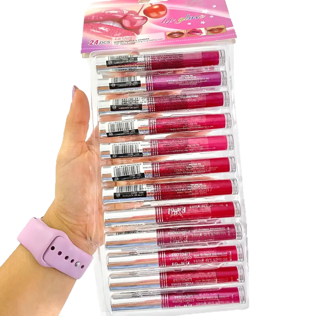 Lip Gloss Engol Con Color