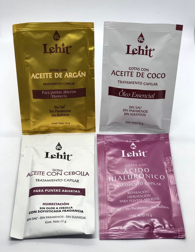 [7703143264294] Sachet Aceite Capilar Lehit 10g (Coco)