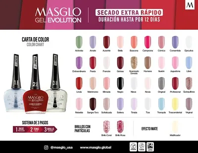 [314128] Base Gel Evolution Masglo (Crecimiento Activo)