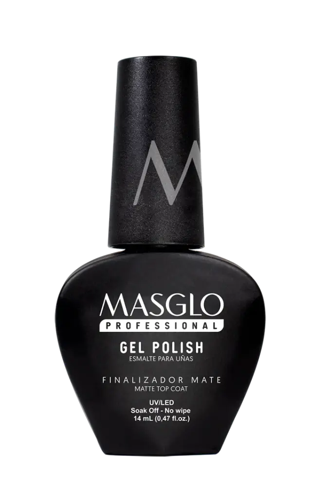 Esmalte Gel Polish Finalizador Mate Masglo 14ML