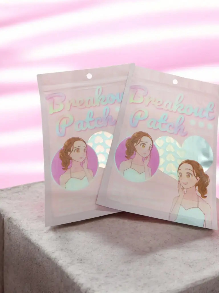   Bolsita Parchesx40  De Acne Tornasol y Escarchados 