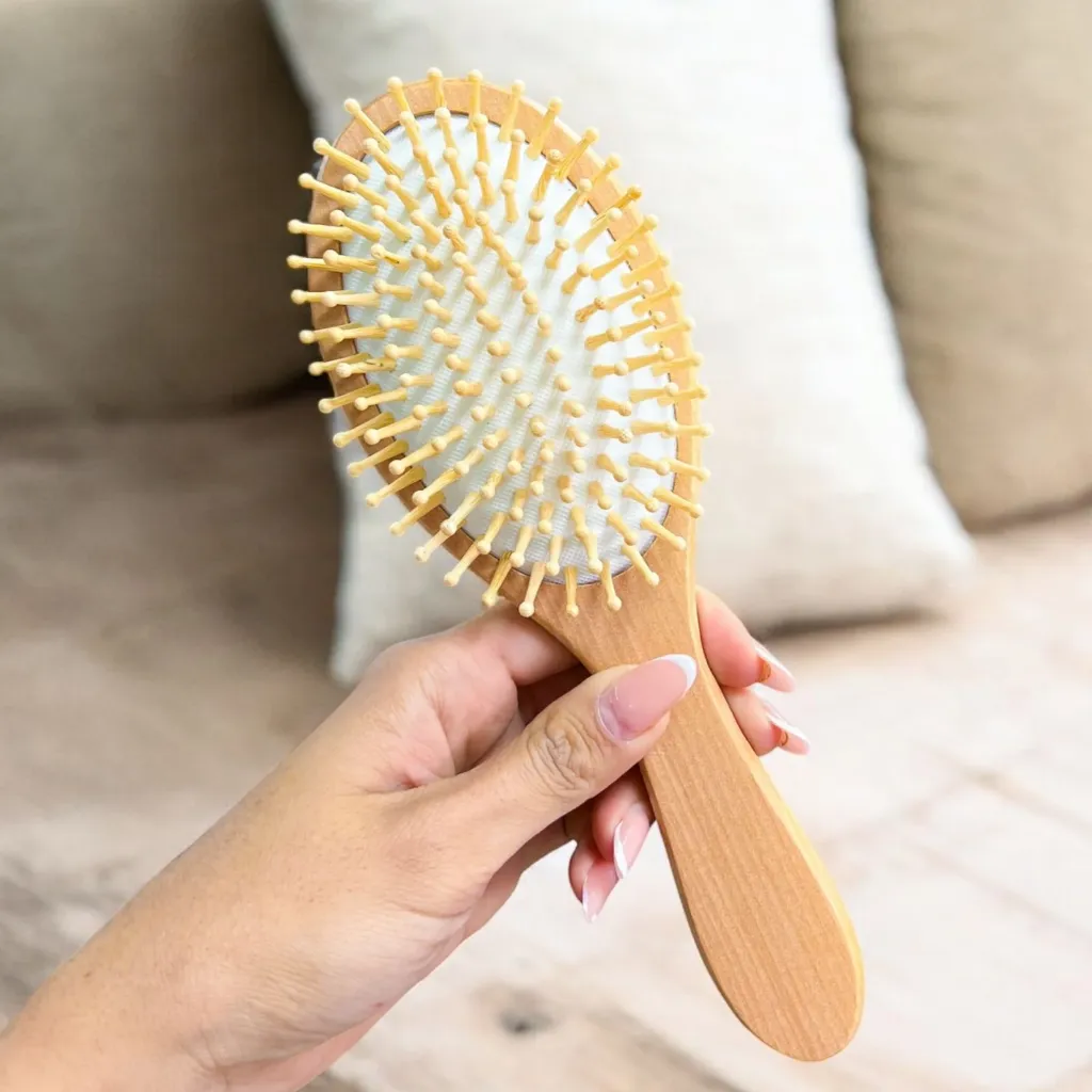 [BS-34] Cepillo Bambú Redondo Bon Shik