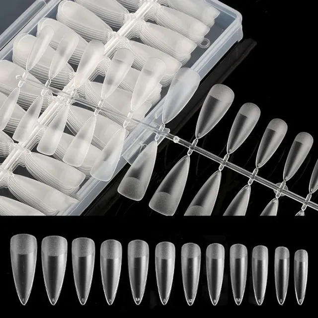 Uñas Press On Stiletto Porosa - Tira