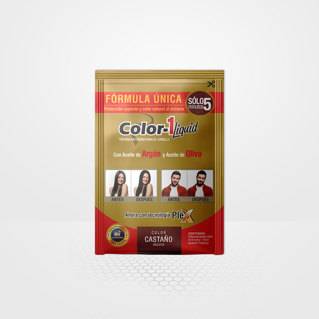 Tinte Color-1 Sachet Sin Amoniaco 15ml