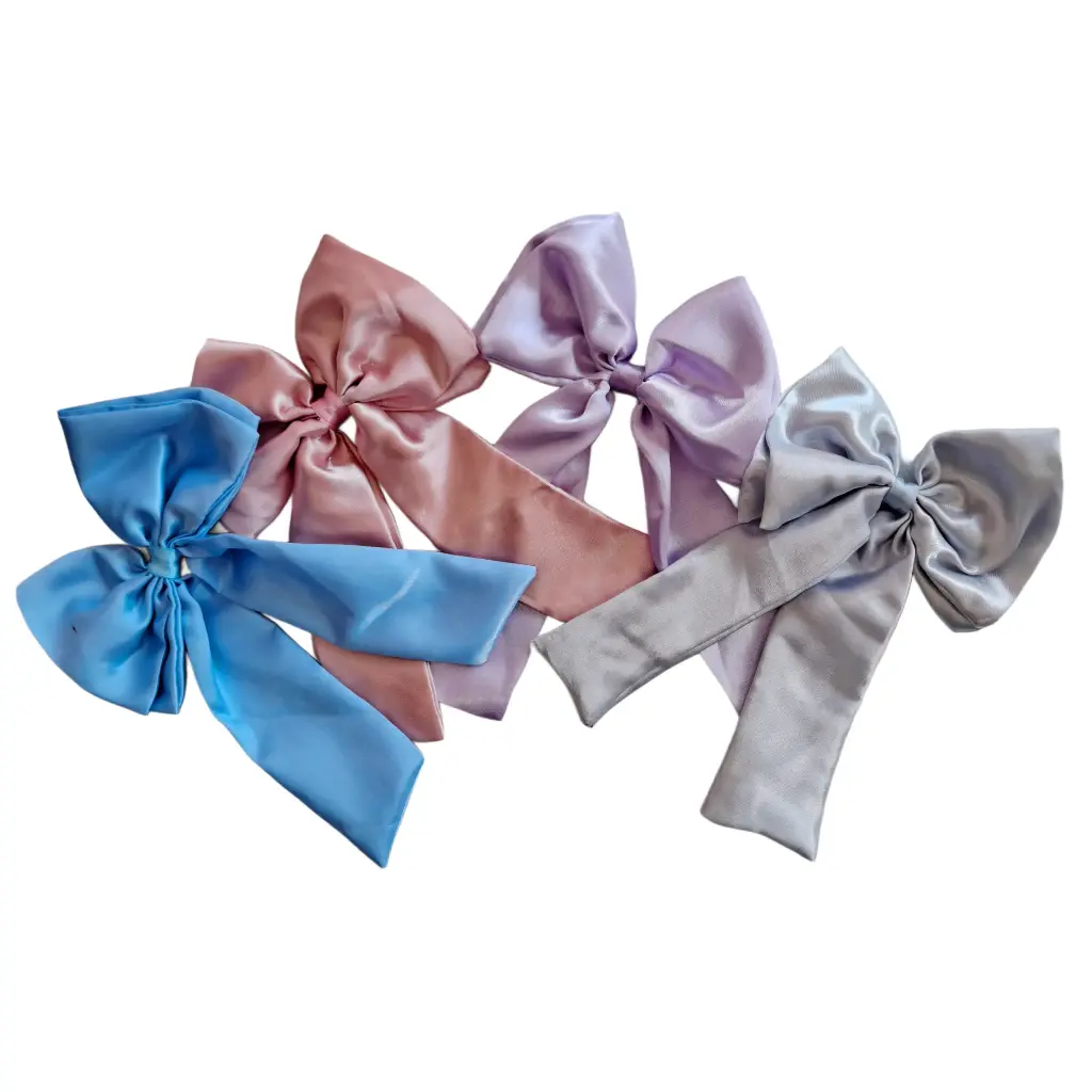 Pinza Moño Satín Mediano El Artesano