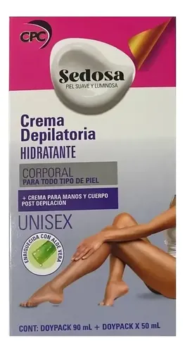 [D3342] Crema Depilatoria Por 90 Ml Con Crema Sachet
