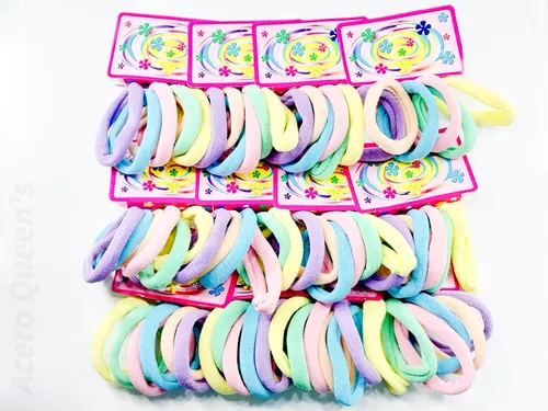 Moñas P.F X6 Colores Pasteles