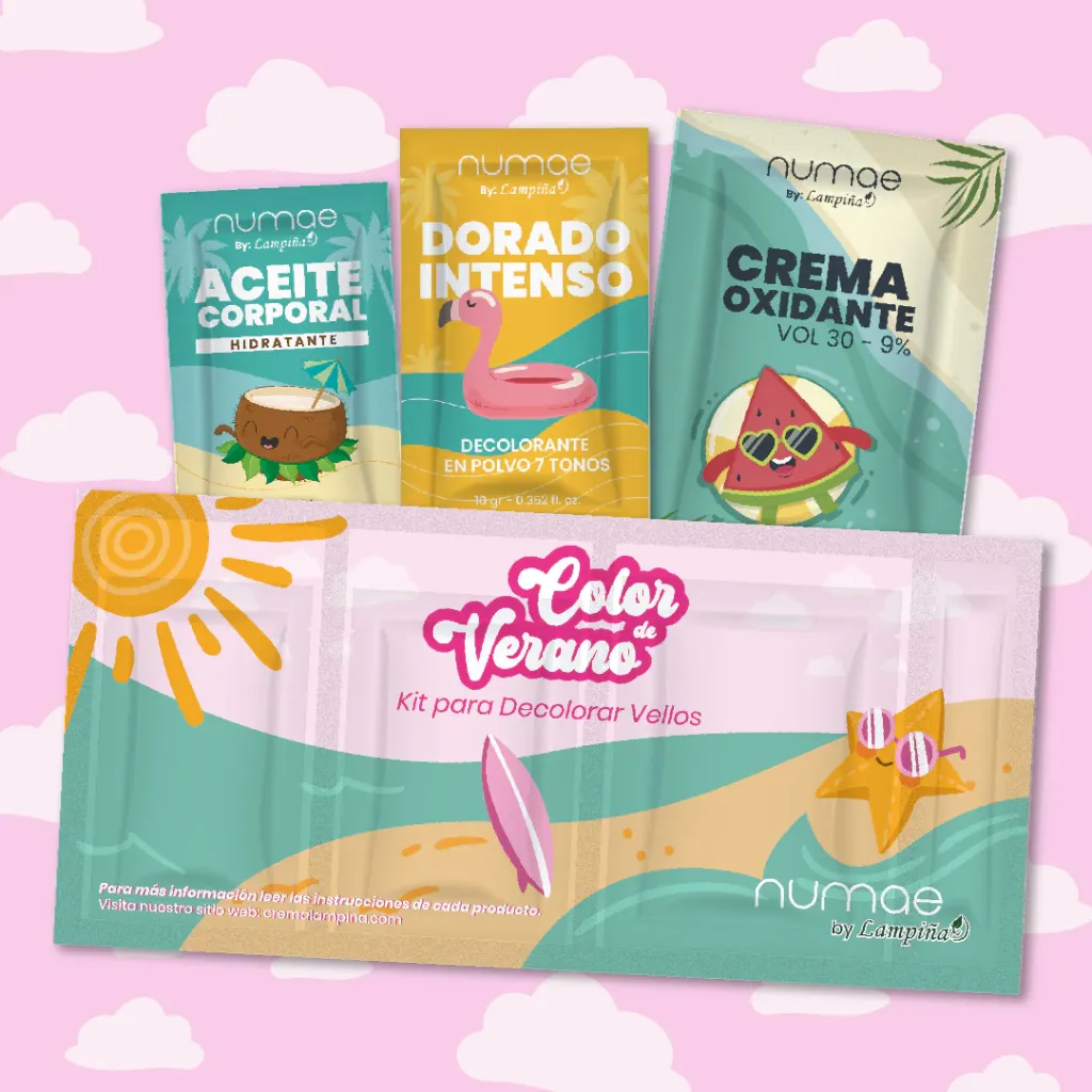 [7709350603062] Kit Decolorante de Vellos Color De Verano - Numae