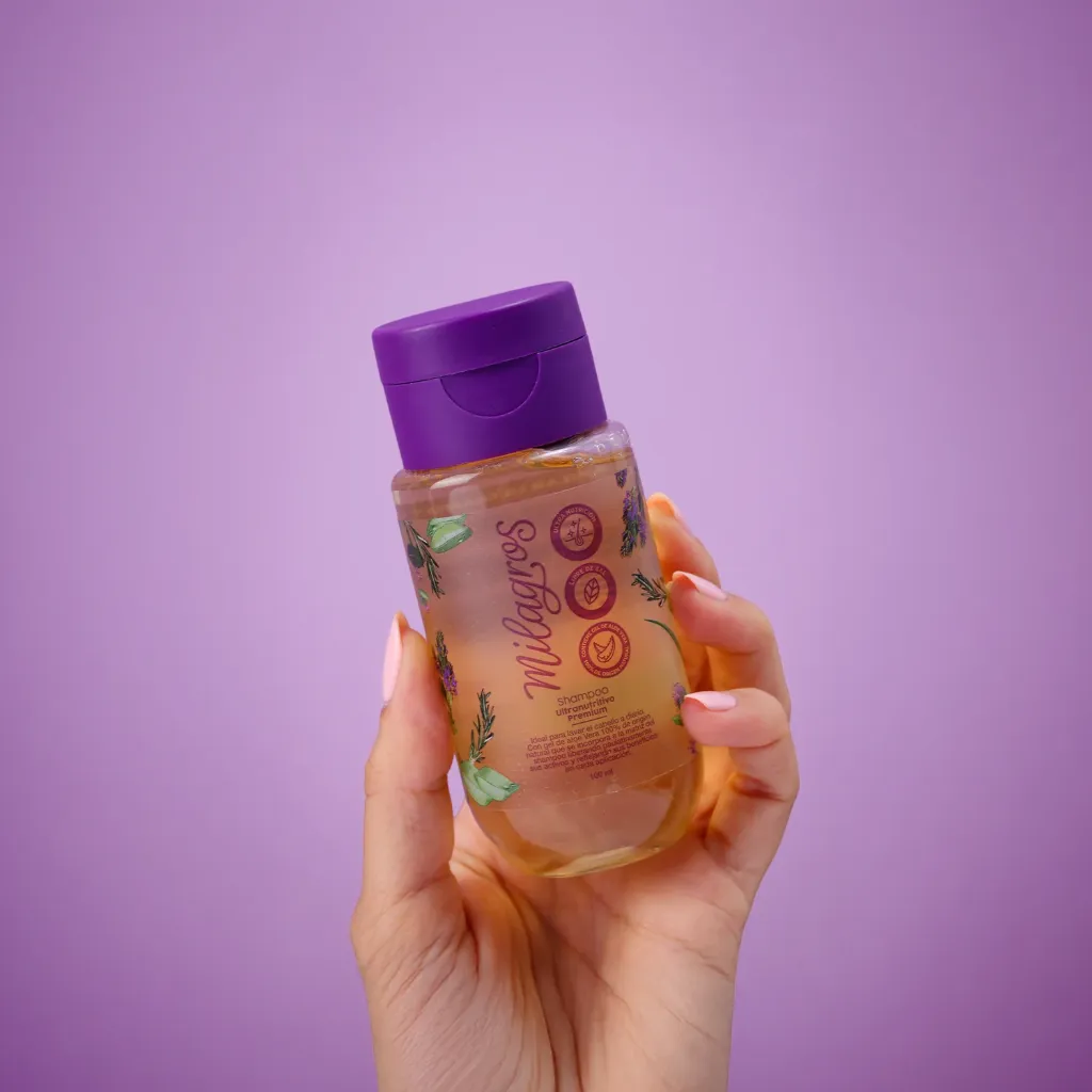 Shampo Ultranutritivo Premium Milagros Mini100 ml