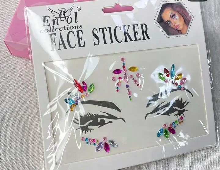 Gemas Face Sticker Engol