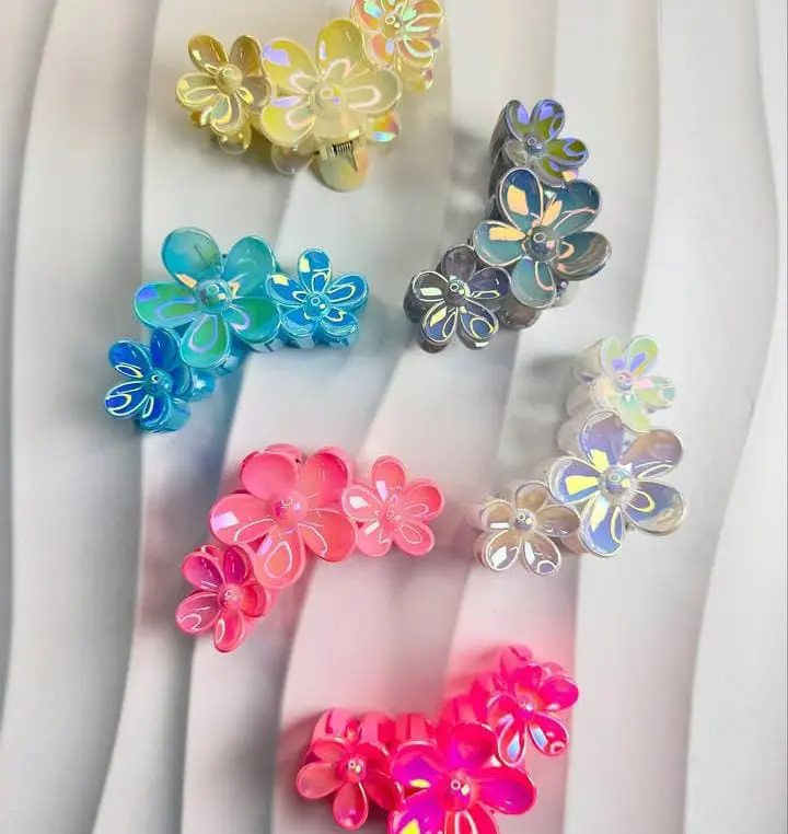 [ENC1254] Gancho Tres Flores Pequeño