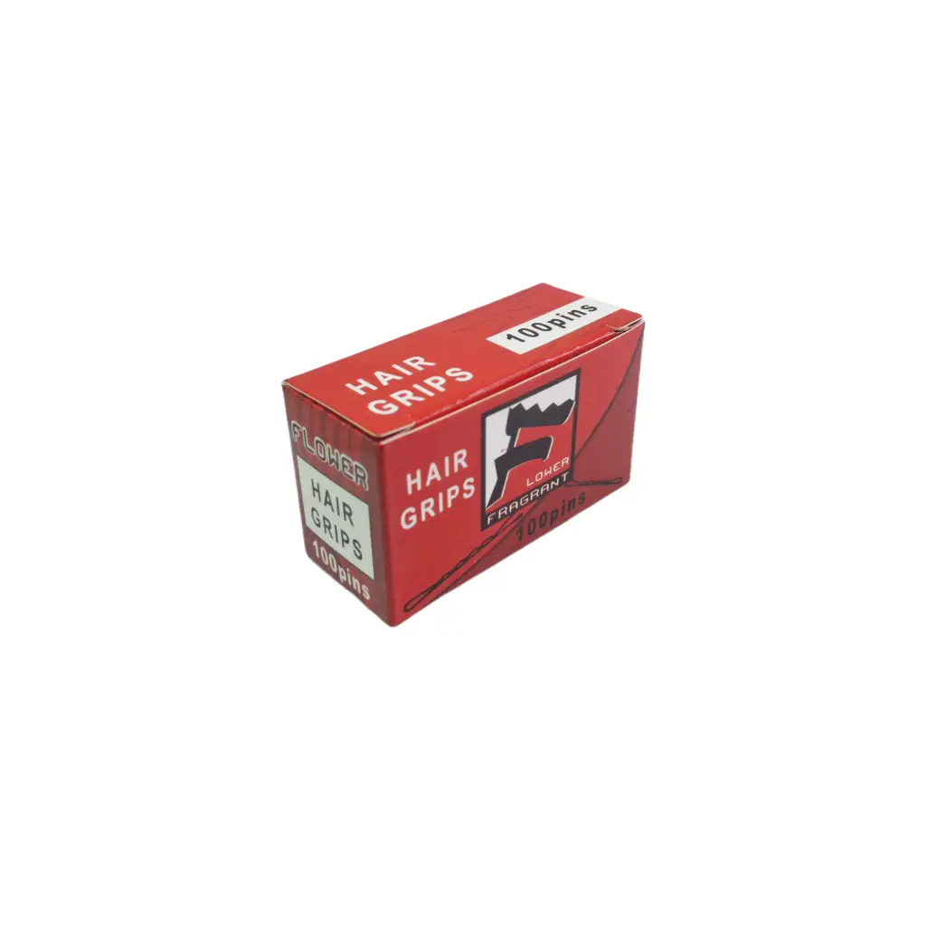 Caja de Pinza Negras Flower Fragrant x100unds