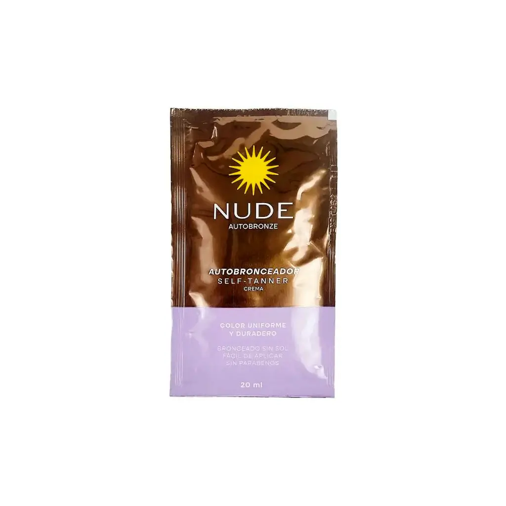 [7702044239363] Autobronceador sachet Nude 20ml