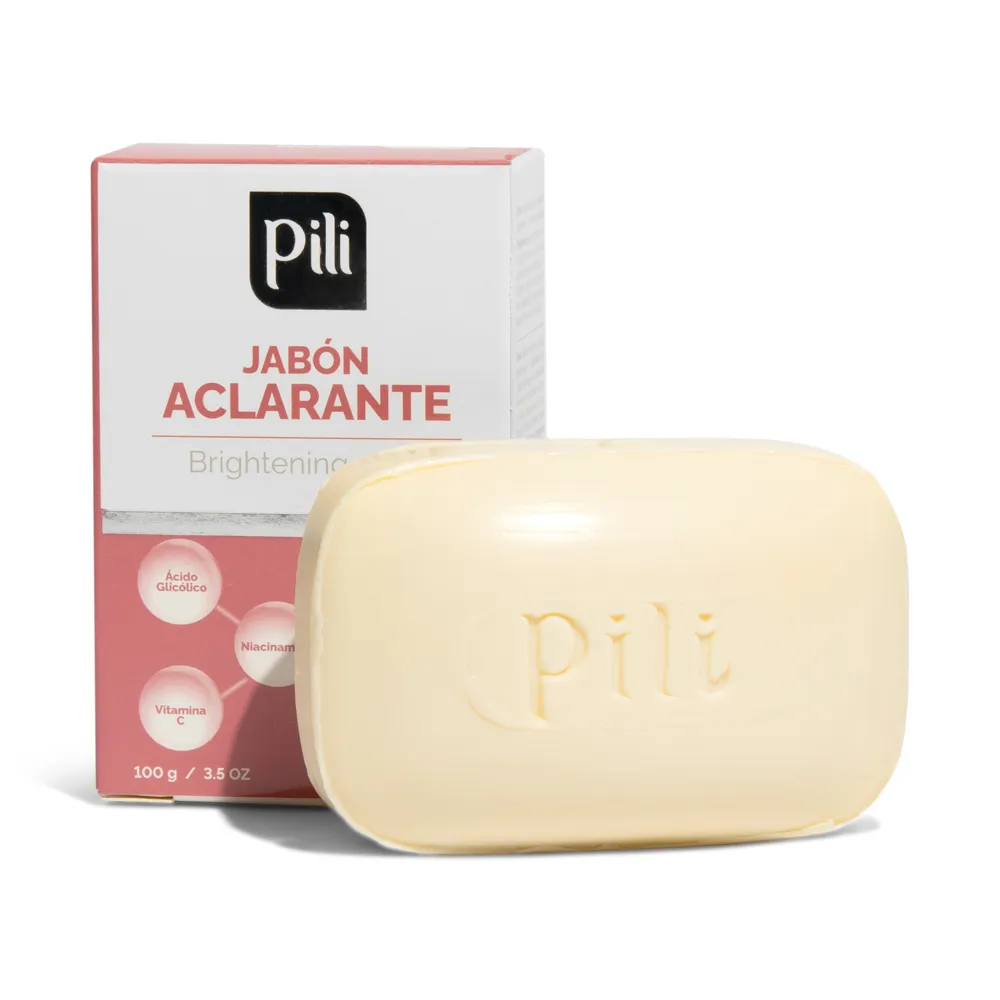 [7701684055340] Jabón Barra Aclarante Pili 100g