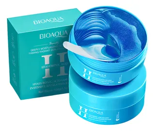 Parche Para Ojeras Con Acido Hialuronico Bioaqua 50g
