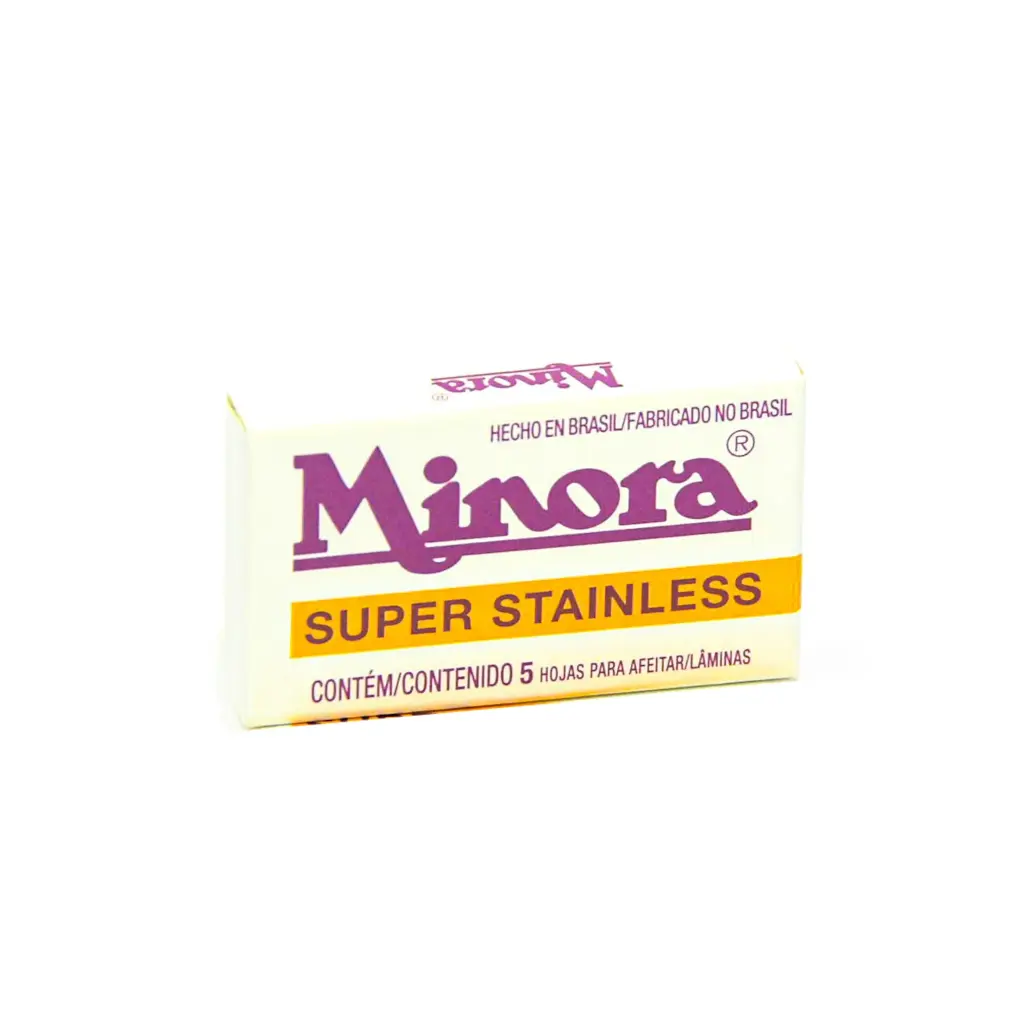 Cuchillas para depilar hojas Minora