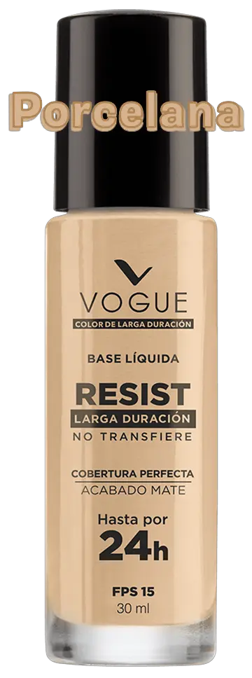 Base Líquida Resist Vogue Larga Duración 24H 30Ml