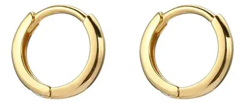 Candongas Minimalista Doradas LB020