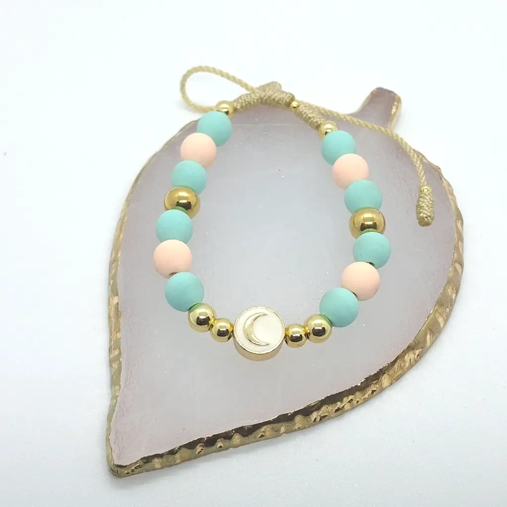 Pulsera Neopreno Dije Luna