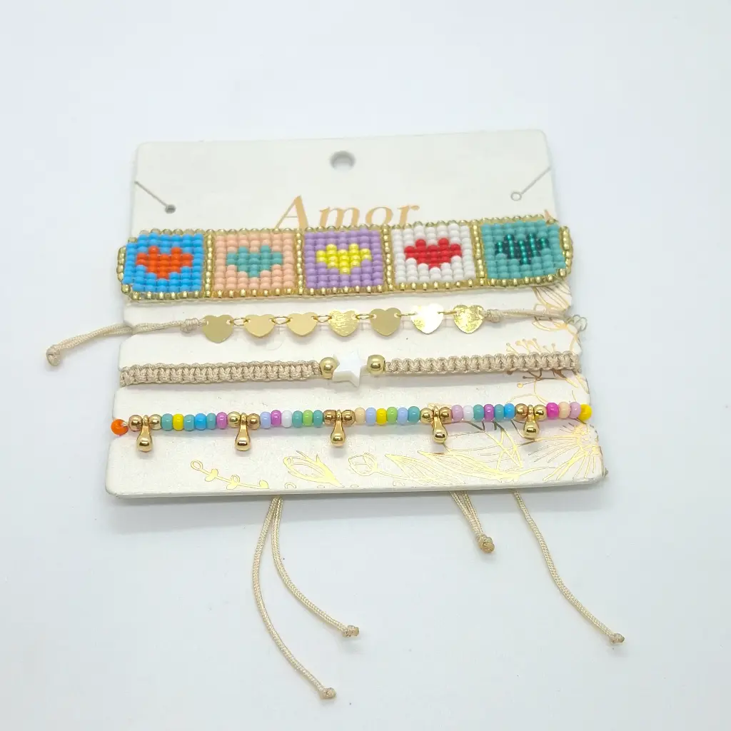 Pulsera Cartón Placa Aguacate x 2